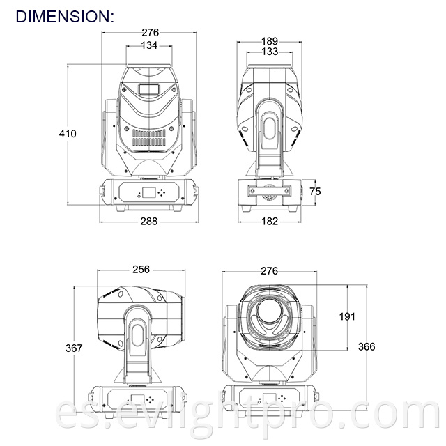 M230 Dimension